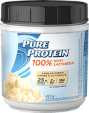 Pure Protein 100% Whey Protein Powder - Vanilla 453g - Protein Powder