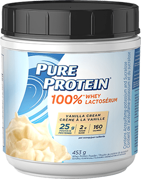 Pure Protein 100% Whey Protein Powder - Vanilla 453g - Protein Powder