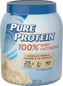 Pure Protein 100% Whey Protein Powder - Vanilla 907g - Protein Powder