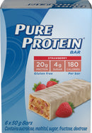 Pure Protein Protein Bars Value Pack - Strawberry 6-pack - - Protein snacks