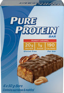 Pure Protein Protein Bars Value Pack - Peanut Caramel 6-pack - - Protein snacks