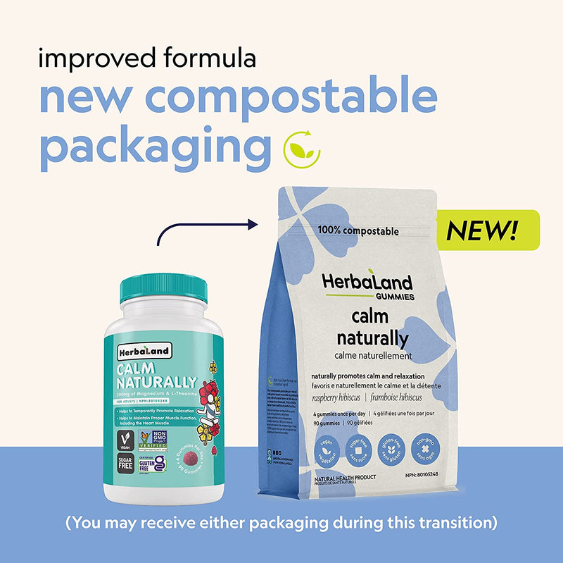 Herbaland Calm Naturally Gummies for Adults