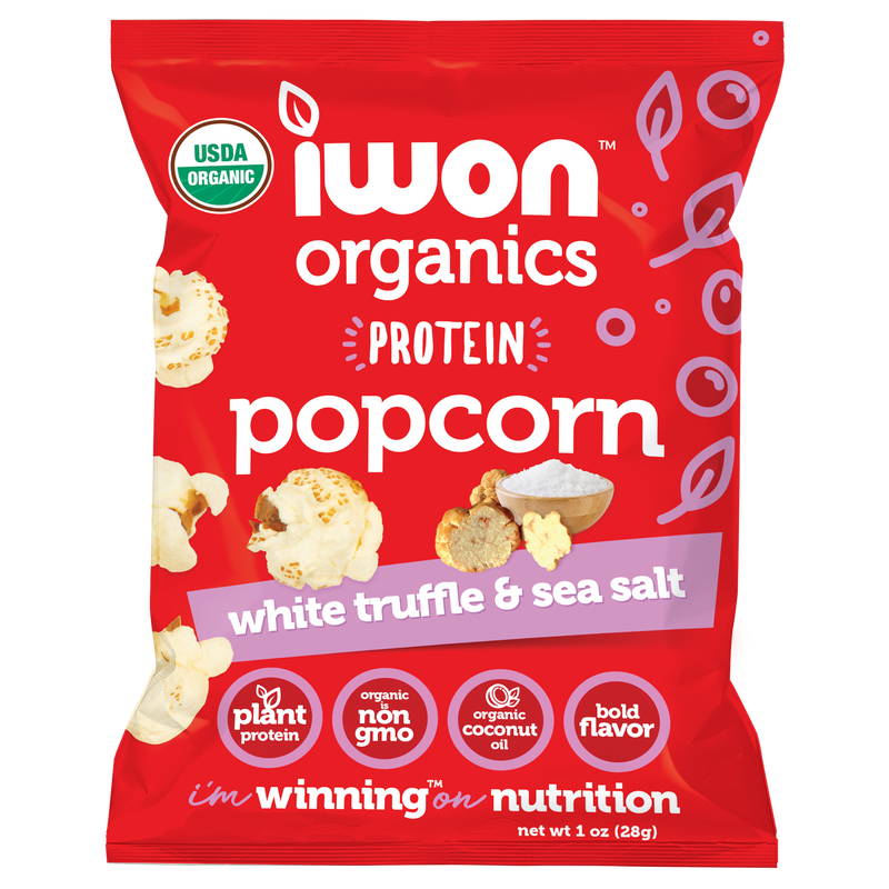 IWON Popcorn 28g / White Truffle & Sea Salt