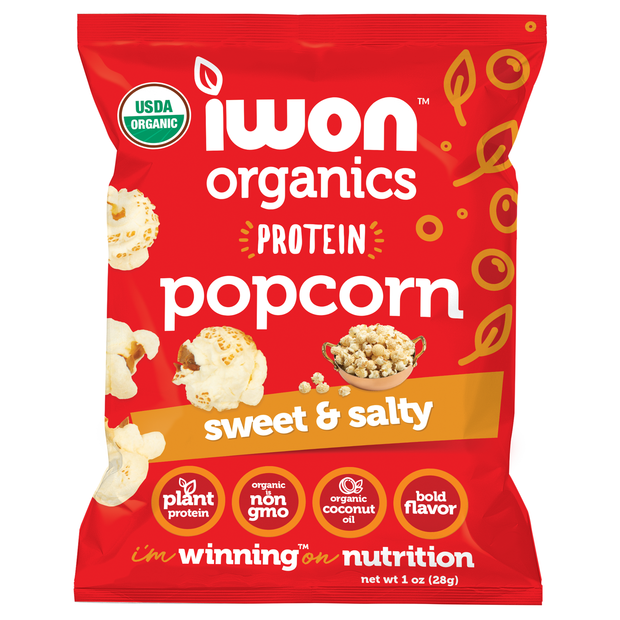 IWON Popcorn 28g / Sweet & Salty