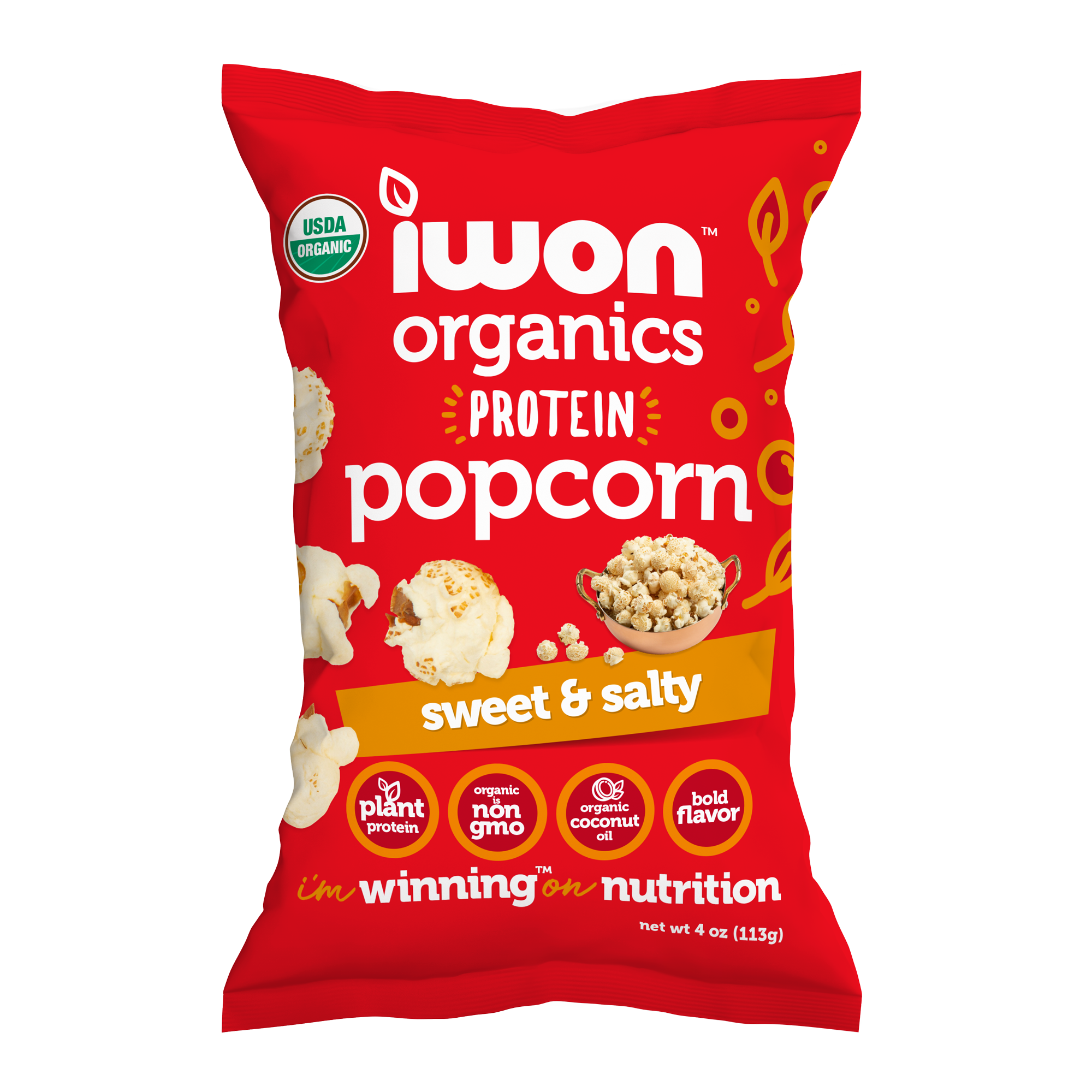 IWON Popcorn 112g / Sweet & Salty