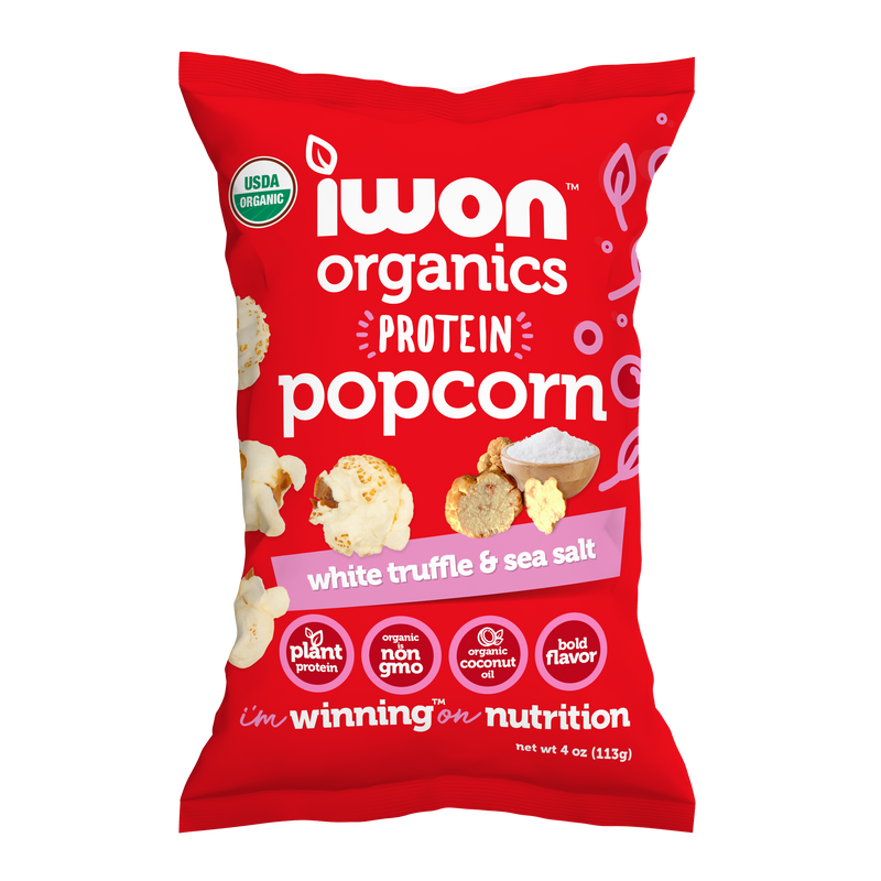 IWON Popcorn 112g / White Truffle & Sea Salt