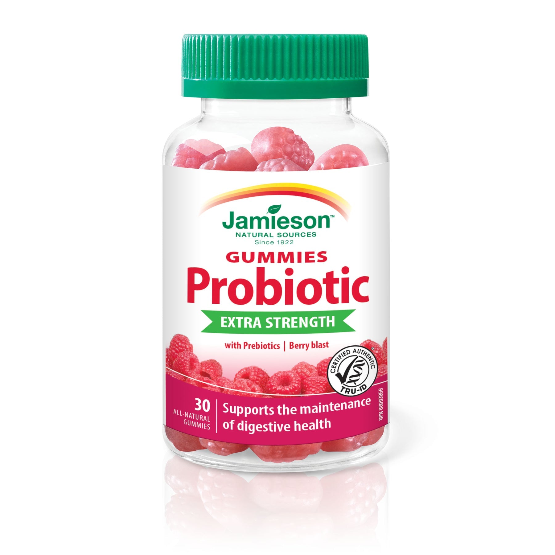 Jamieson Extra Strength Probiotic Gummies with Prebiotics