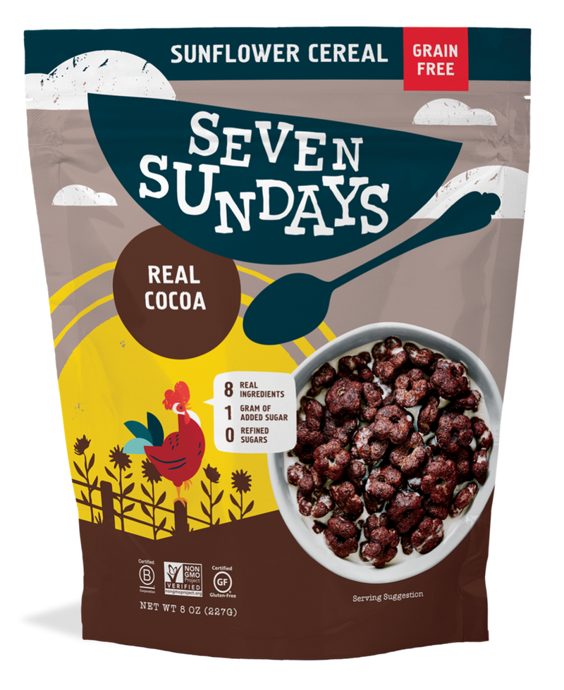 Seven Sundays Sunflower Cereal (Grain Free) - Real Cocoa 227g - Cereals