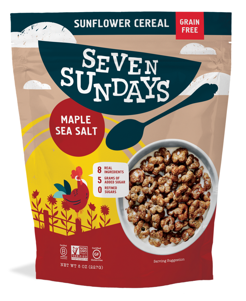 Seven Sundays Sunflower Cereal (Grain Free) - Maple Sea Salt 227g - Cereals