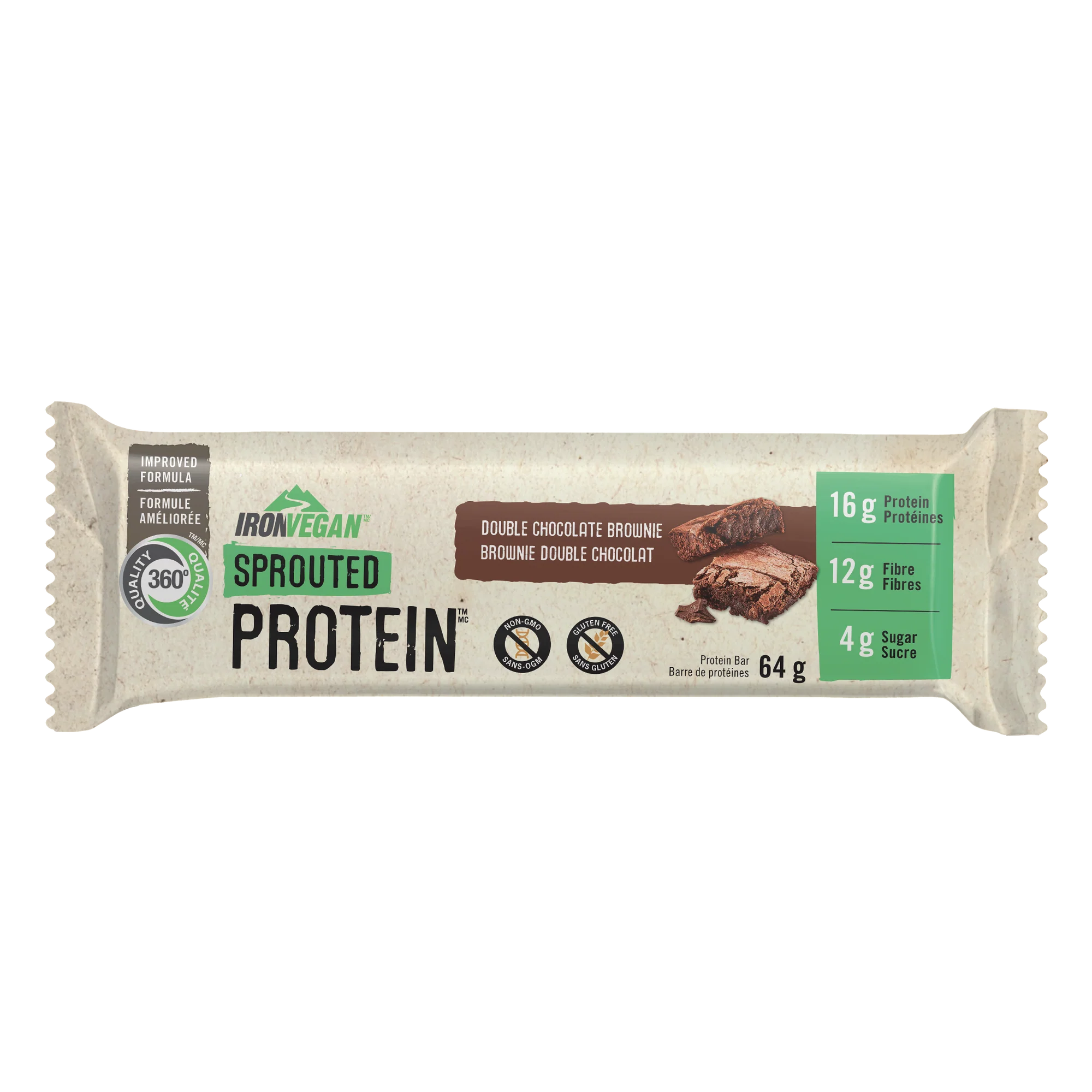 Iron Vegan Sprouted Protein Bar