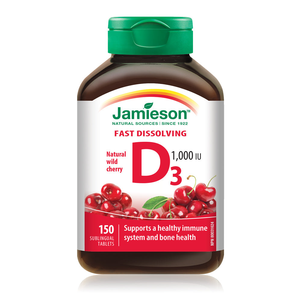 Jamieson Vitamin D3 Fast-Melting