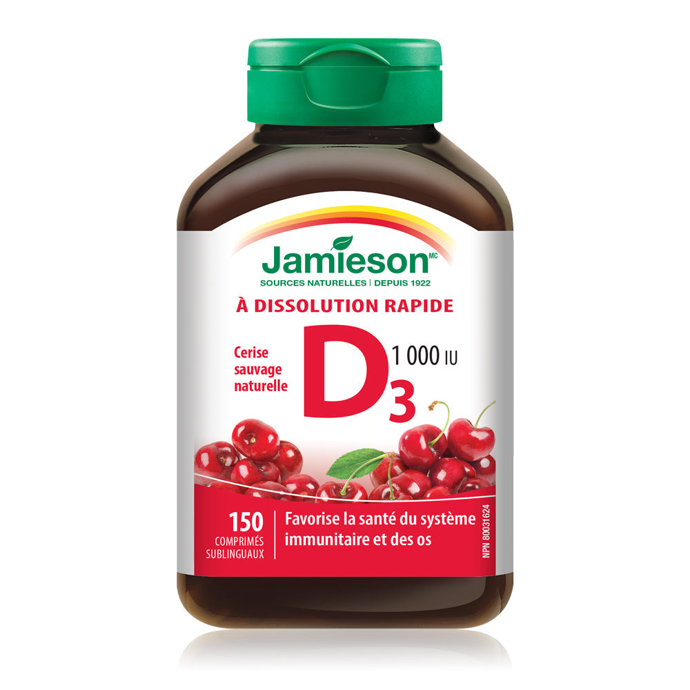 Jamieson Vitamin D3 Fast-Melting