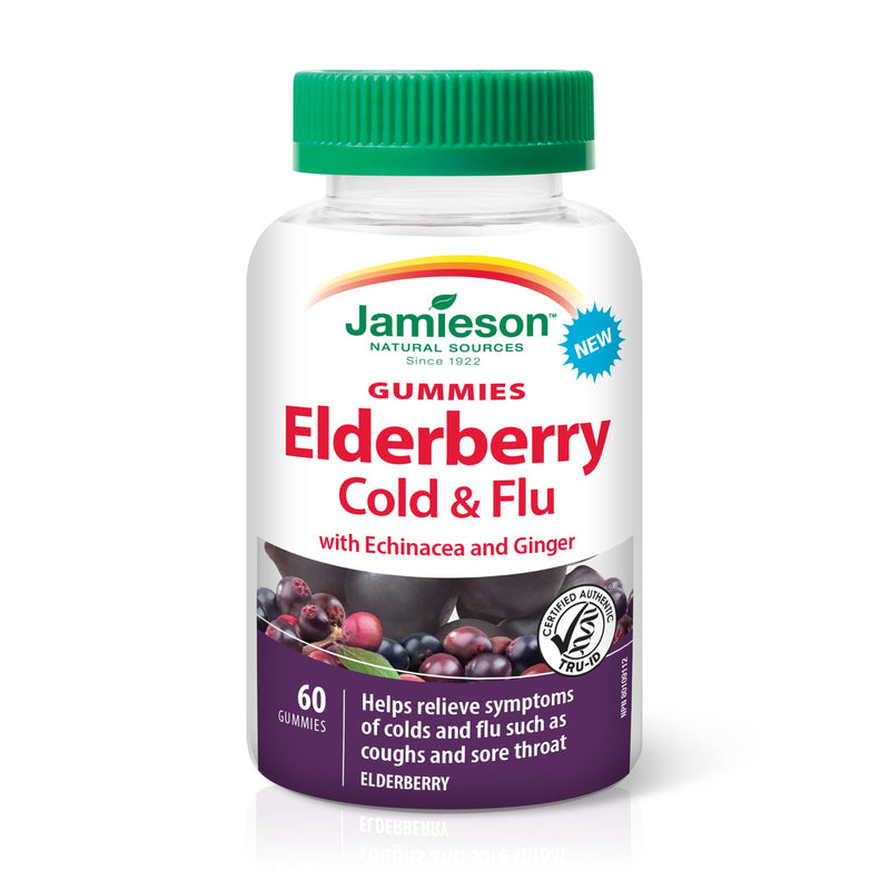 Jamieson Elderberry Cold & Flu Gummy