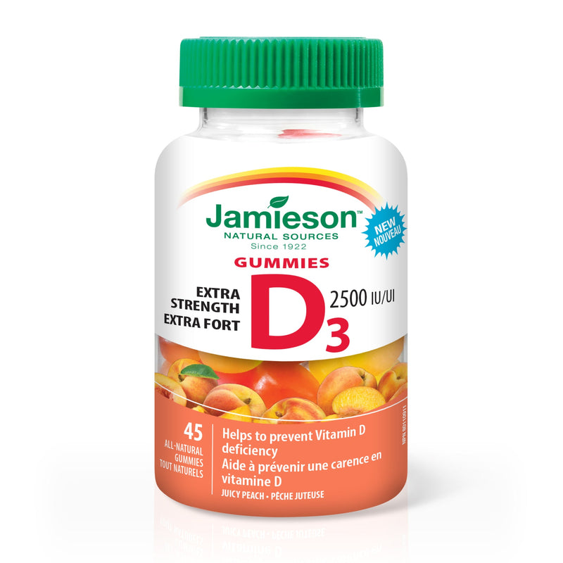 Jamieson Vitamin D3 Extra Strenght Gummies