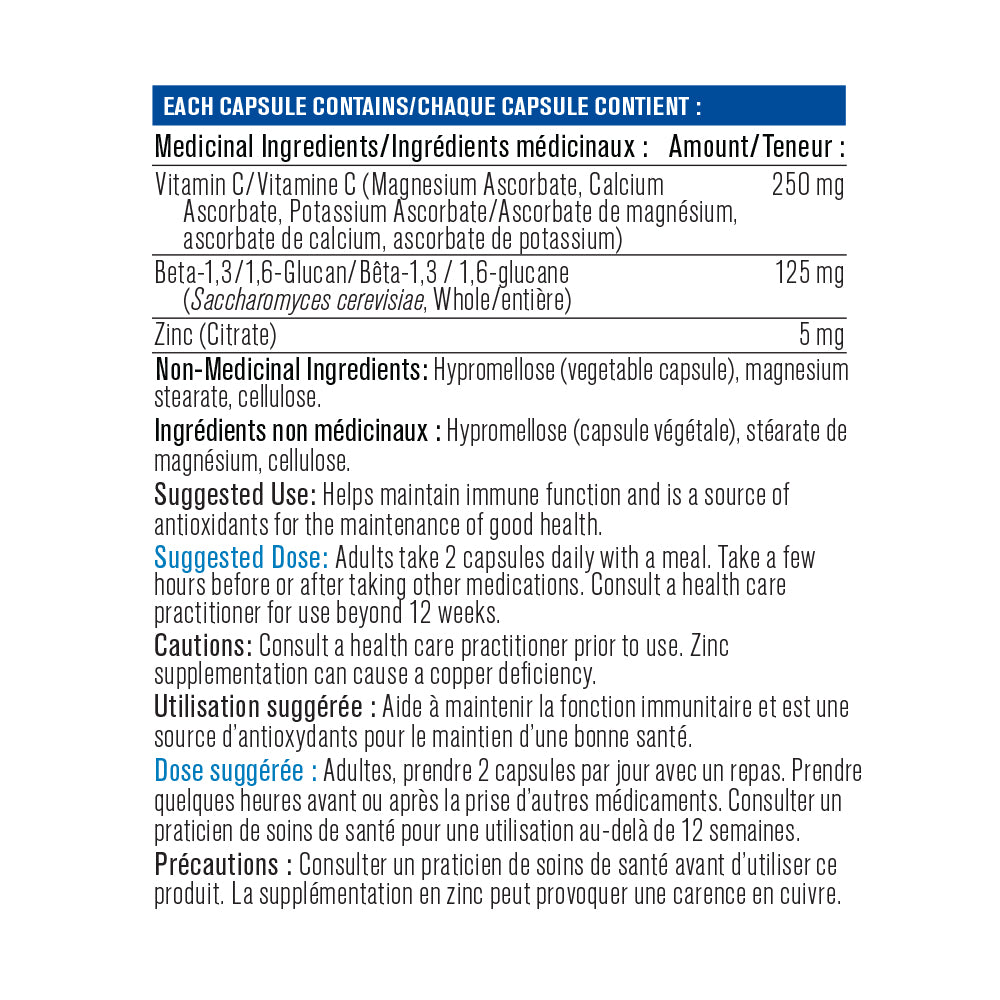 Progressive Immuno Daily Support - 60 vegetarian capsules - - Immune Support