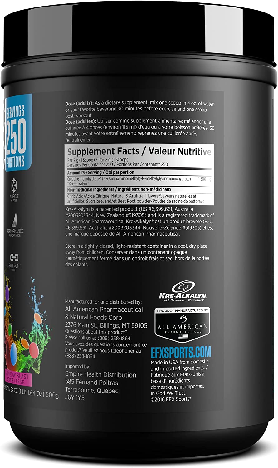 EFX Sports Kre-Alkalyn EFX Pulver