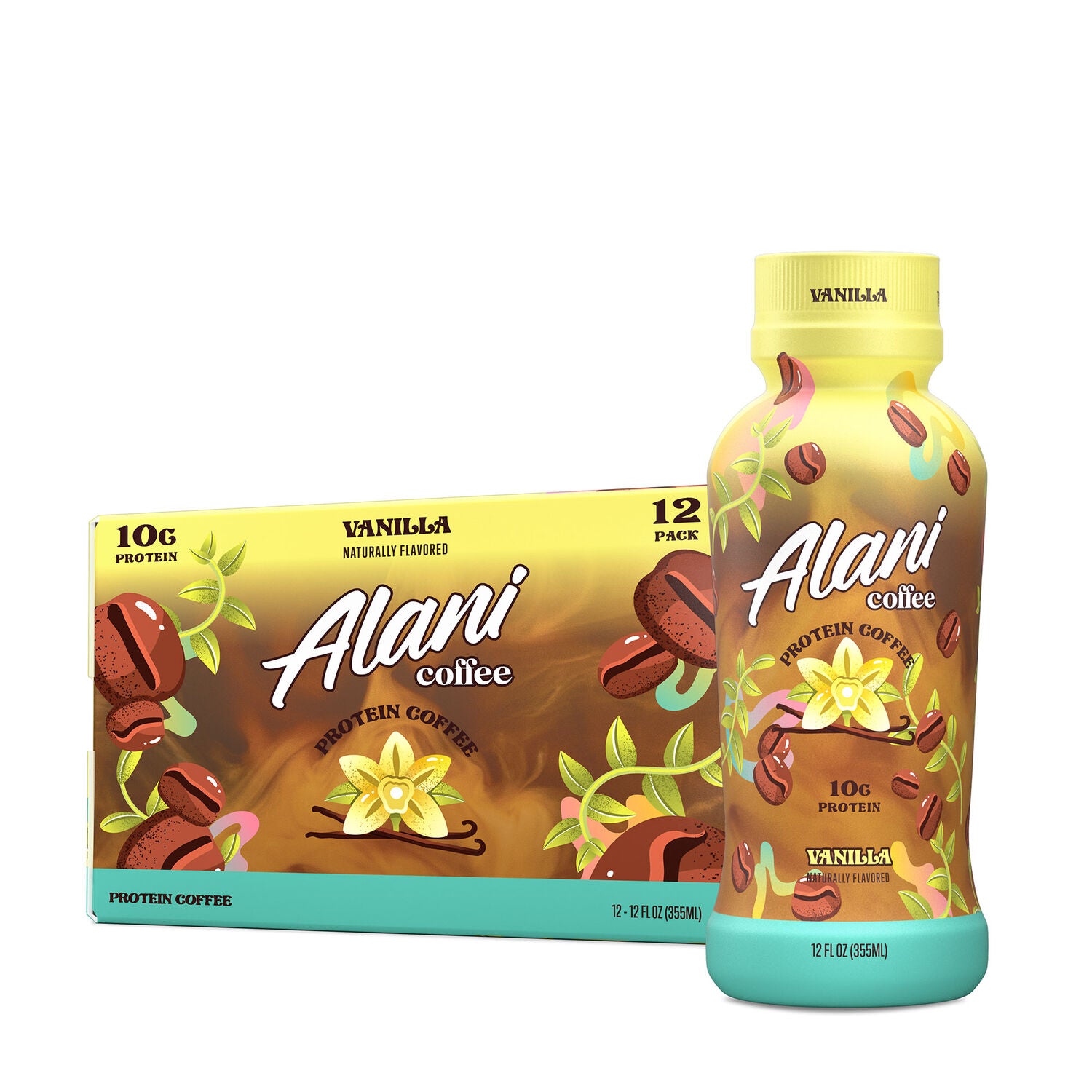 Alani Nu Protein Coffee 12x355ml / Vanilla