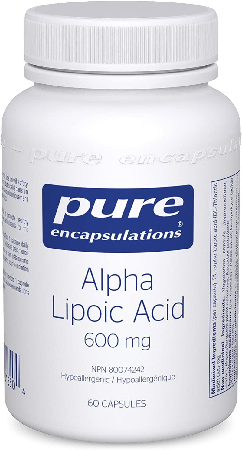 Alpha Lipoic Acid 600 mg  60 Caps