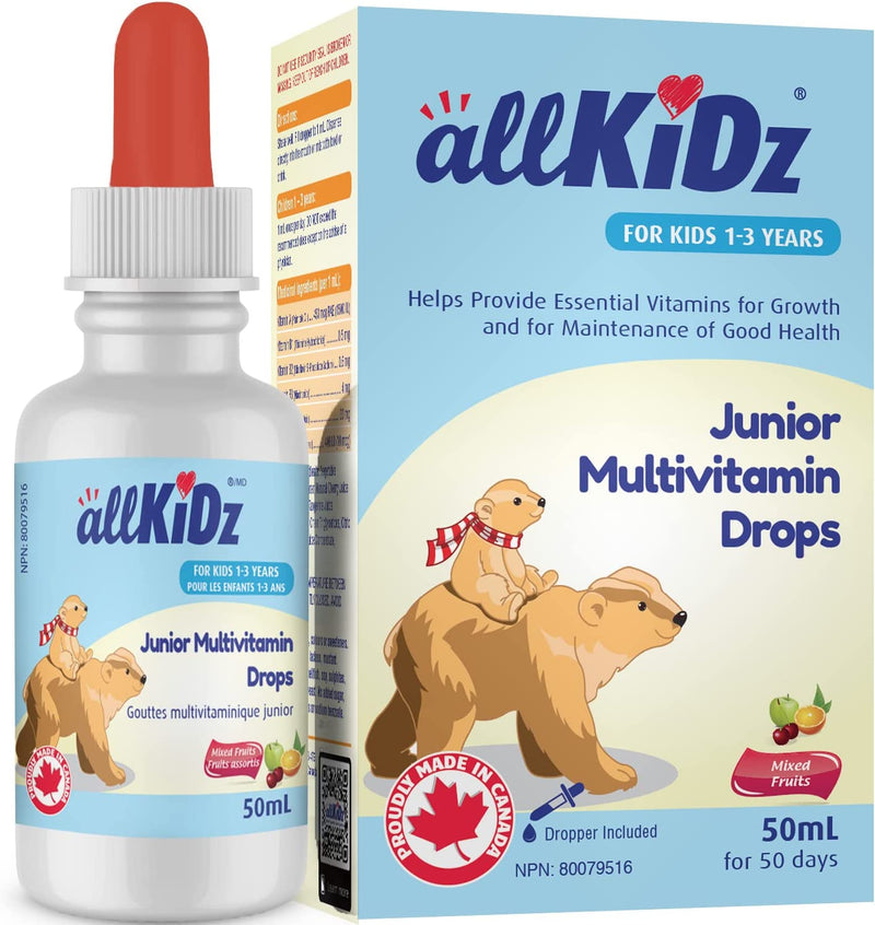 Allkidz Junior Multivitamin Drops 50ml
