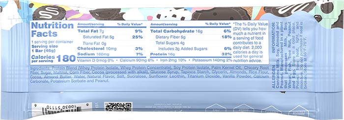 Alani Fit Bar 46g / Cookies & cream