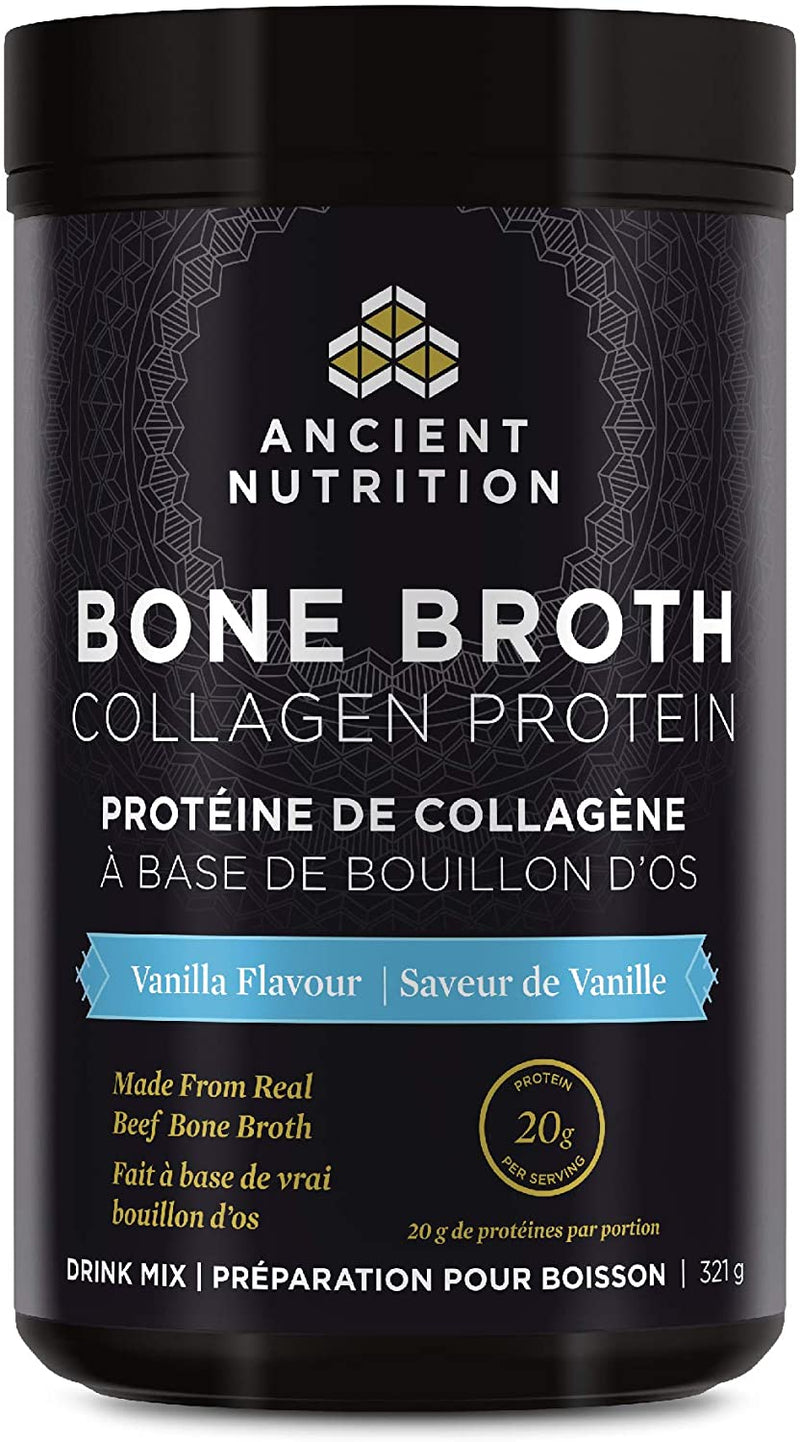 Ancient Nutrition Bone Broth Collagen Protein Vanilla / 15 Serving
