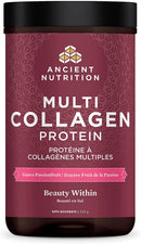 Ancient Nutrition Multi Collagen Protein Beauty Within - Guava Passionfruit 20 Serving - Collagen