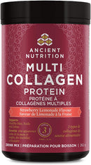 Ancient Nutrition Multi Collagen Protein - Strawberry 22 Servings - - Collagen