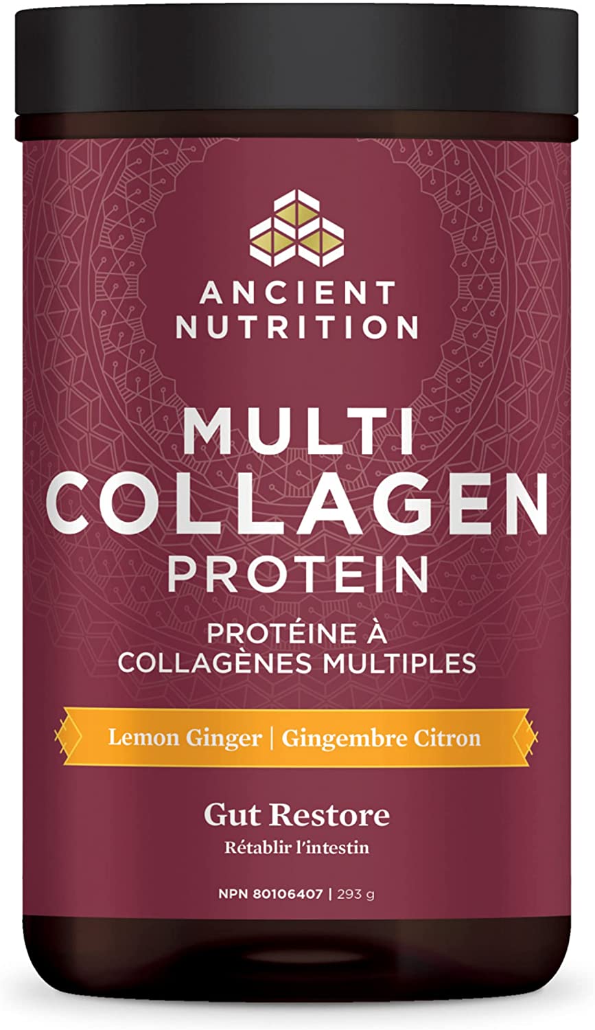 Multi Collagen Protein Gut Restore Lemon Ginger / 22 Serving