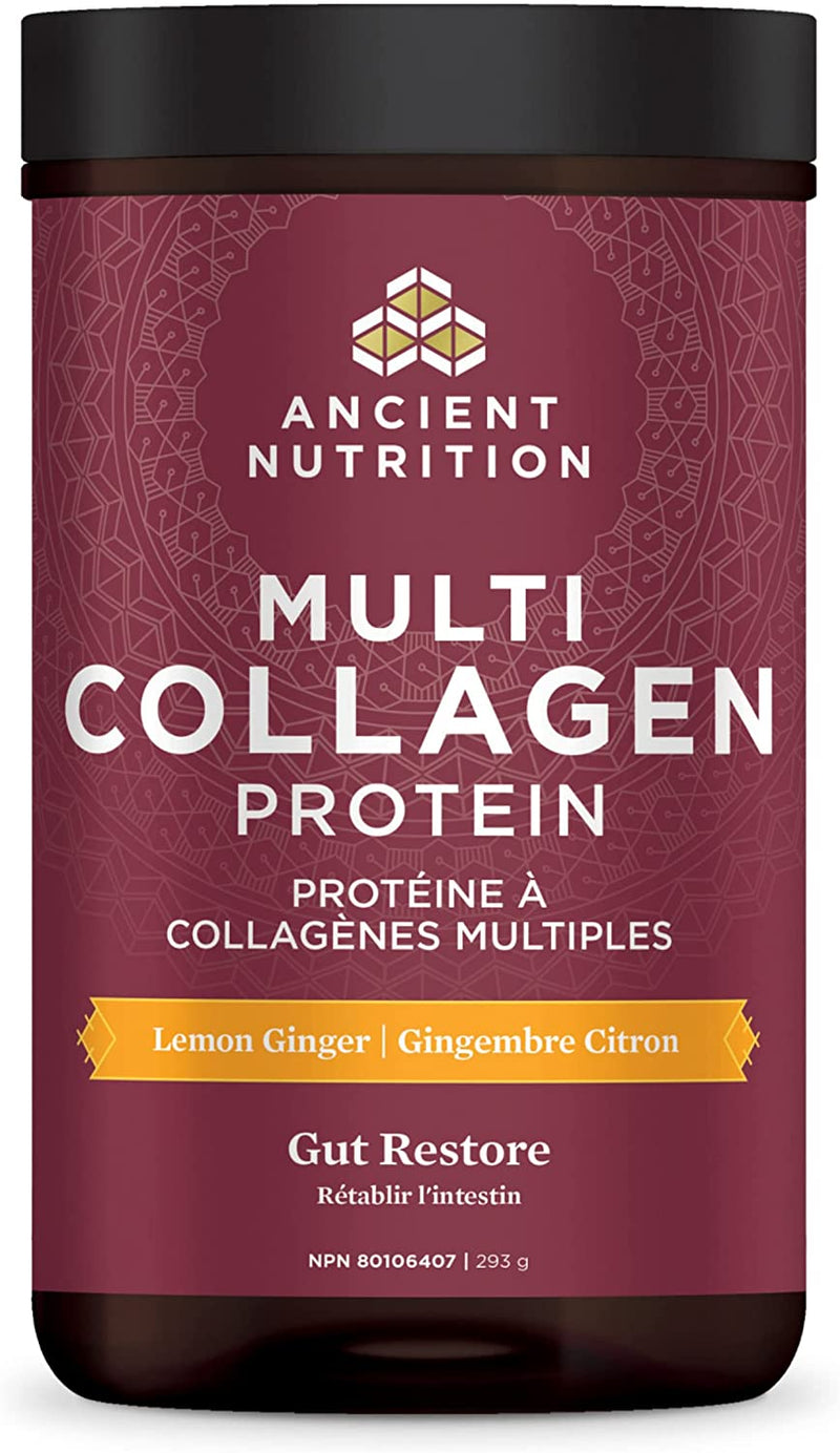 Multi Collagen Protein Gut Restore Lemon Ginger / 22 Serving