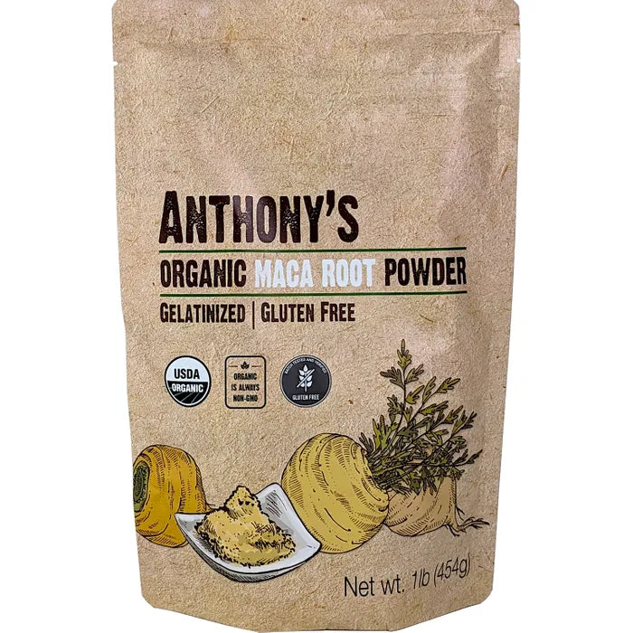 Anthony's Goods Organic Gelatinized Maca Root Powder 454g