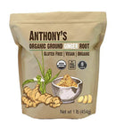Anthony's Goods Organic Ground Ginger Root Powder - 454g - Spices