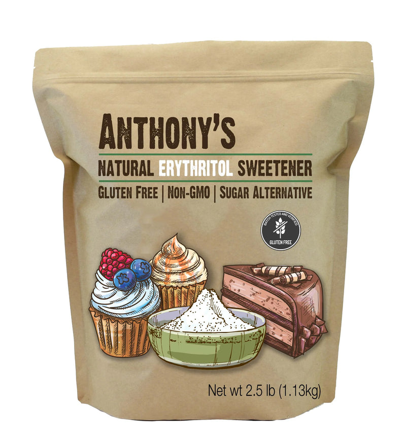 Anthony's Goods Erythritol Sweetener Granules 1.13kg