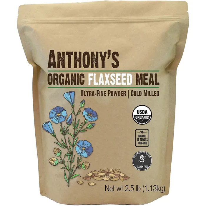 Anthony's Goods Organic Flaxseed Meal - 1.13kg - Seeds