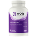 AOR Multi Basics 3 — 309mg - 90 vegi-caps - Multivitamin