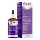 AOR Liquid Vitamin D3 Drops 1000 IU for Adults - 50ml - - Vitamin D