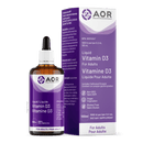 AOR Liquid Vitamin D3 Drops 1000 IU for Adults - 100ml - Vitamin D
