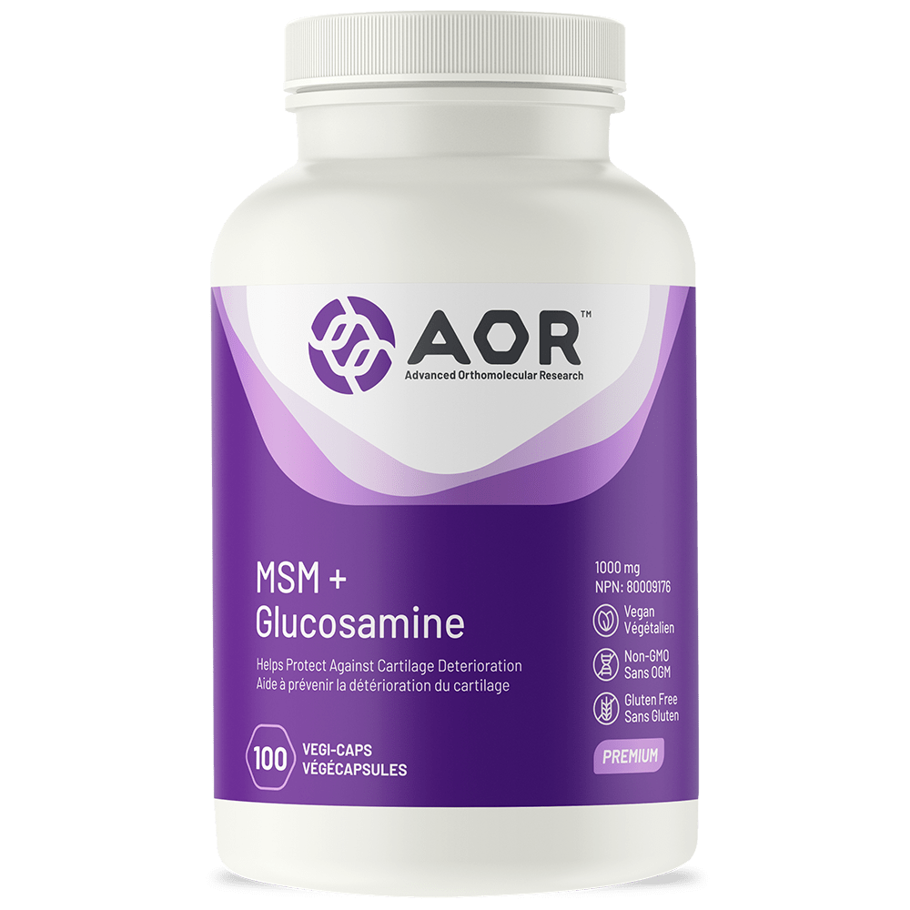 AOR MSM + Glucosamine 100 Caps