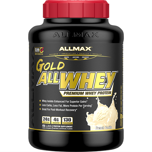 ALLWHEY GOLD 5lb / Vanilla