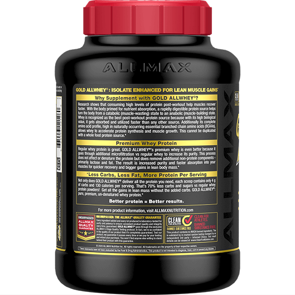 ALLWHEY GOLD 5lb / Vanilla