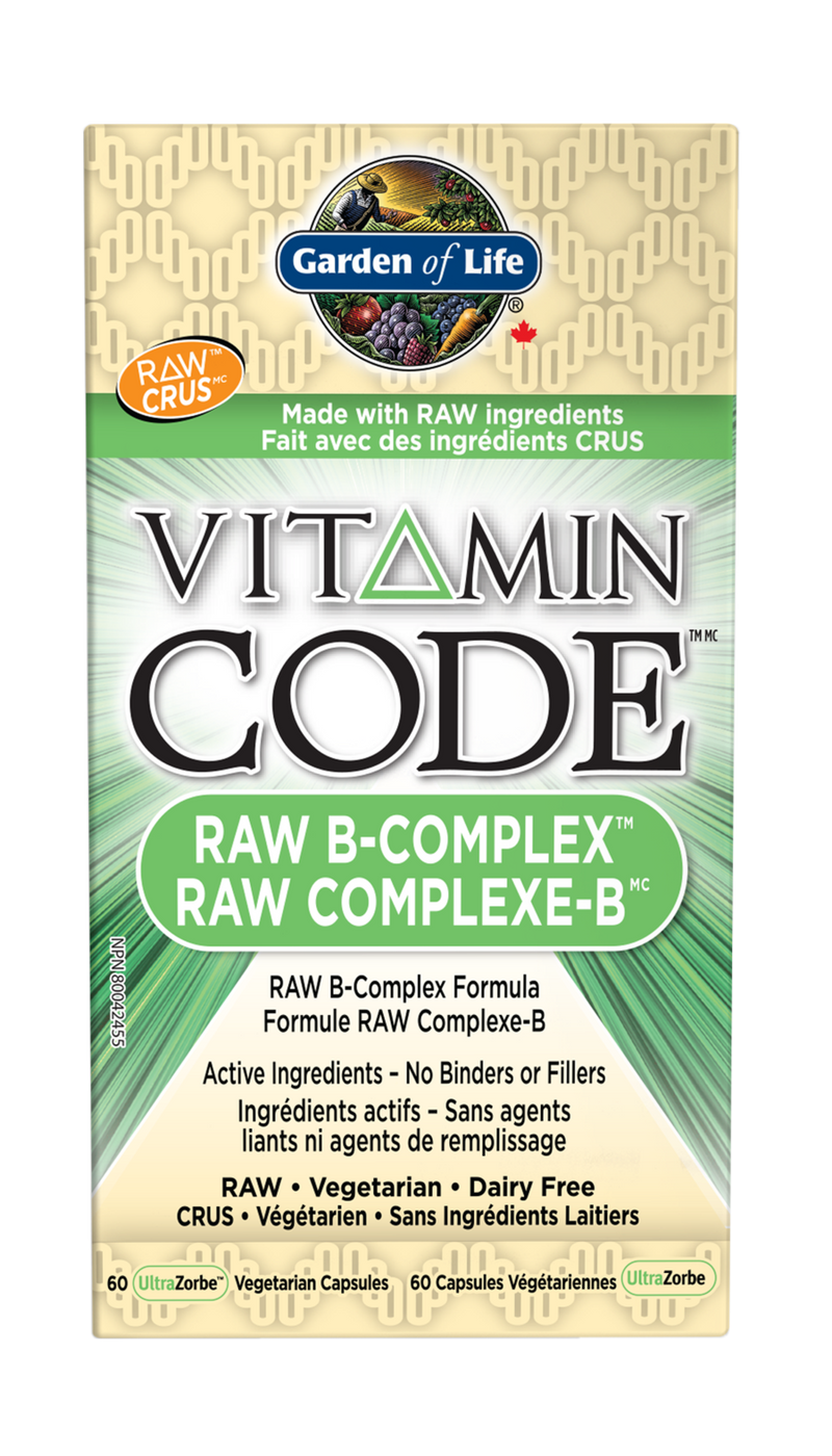Raw Vitamin Code B-Complex 60 Caps / g