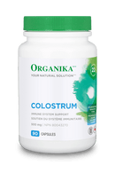 Organika Colostrum (Bovine) 500mg - 180 capsules - Collagen