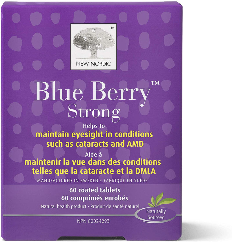 New Nordic Blue Berry Strong 60 TABS