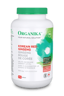Organika Korean Red Ginseng 500mg - 100 capsules - - Adaptogen