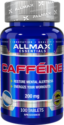 ALLMAX Caffeine 200mg - 100 Tablets - Pre-Workout