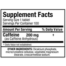 ALLMAX Caffeine 200mg - 100 Tablets - Pre-Workout