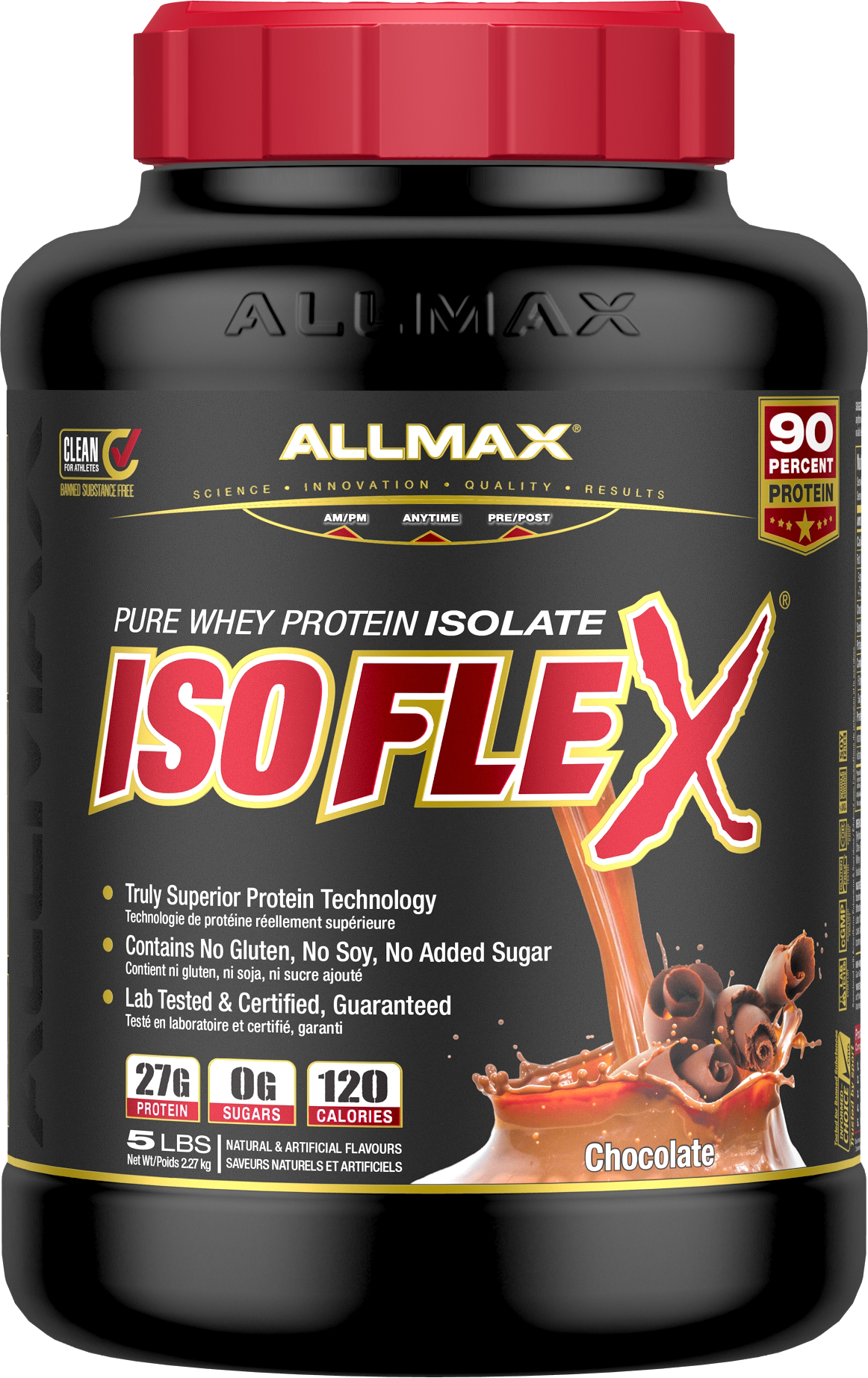 ALLMAX ISOFLEX 5lb / Chocolate, SNS Health, Sports Nutrition