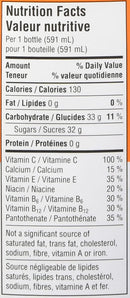 Glaceau Vitamin Water Essential (Calcium) - Orange 12-pack - Water