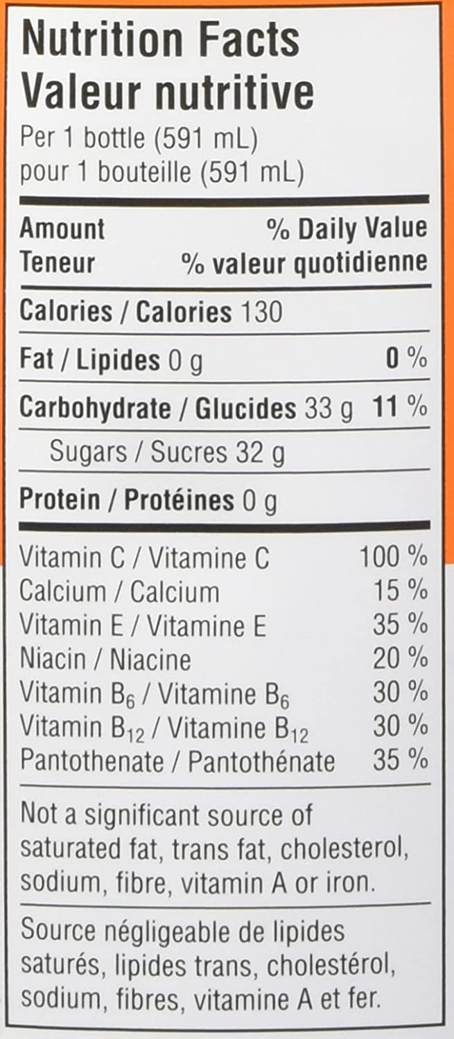 Glaceau Vitamin Water Essentiel (Calcium) Orange / 591ml