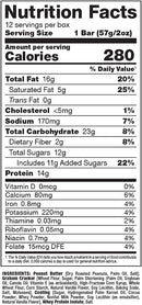 ALLMAX Protein Snackbar - Chocolate Peanut Butter Single Bar - - Protein snacks