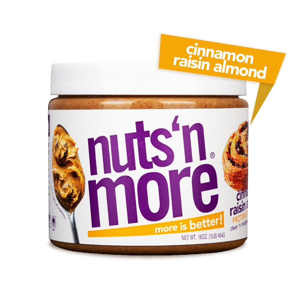 ALMOND/HAZELNUT BUTTERS SPREAD ALMOND CINNAMON RAISIN / 1lb